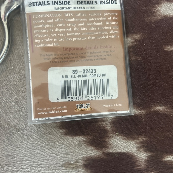 5” Myler combination bit - Picture 2 of 3